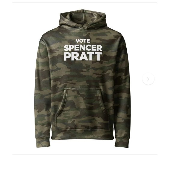 Vote Spencer Pratt Hoodie